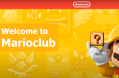 Mario Club website design
